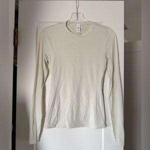 Lululemon nulu crewneck long sleeve color bone